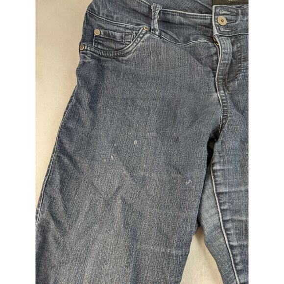 Womens Torrid Denim Jeans Size 14 T Tall Blue Denim SEE DESC 17.5W 30.5 Inseam - Picture 6 of 8